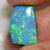 9.5 Cts Australian Opal Doublet Stone Rough Rub Lightning Ridge
