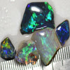 9.6 Cts Australian Rough Opal Parcel Rubs Lightning Ridge Cmr