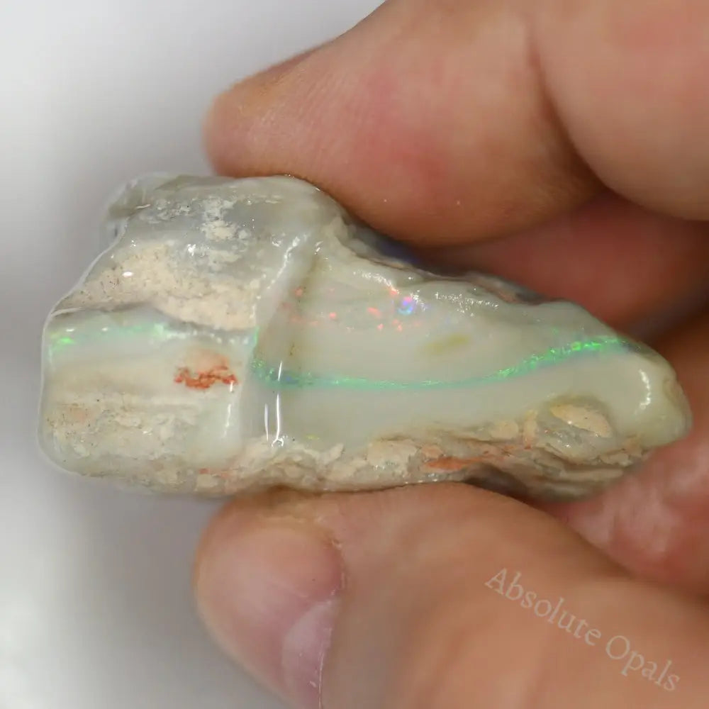 92.0 Cts Australian Rough Opal Lightning Ridge For Carving