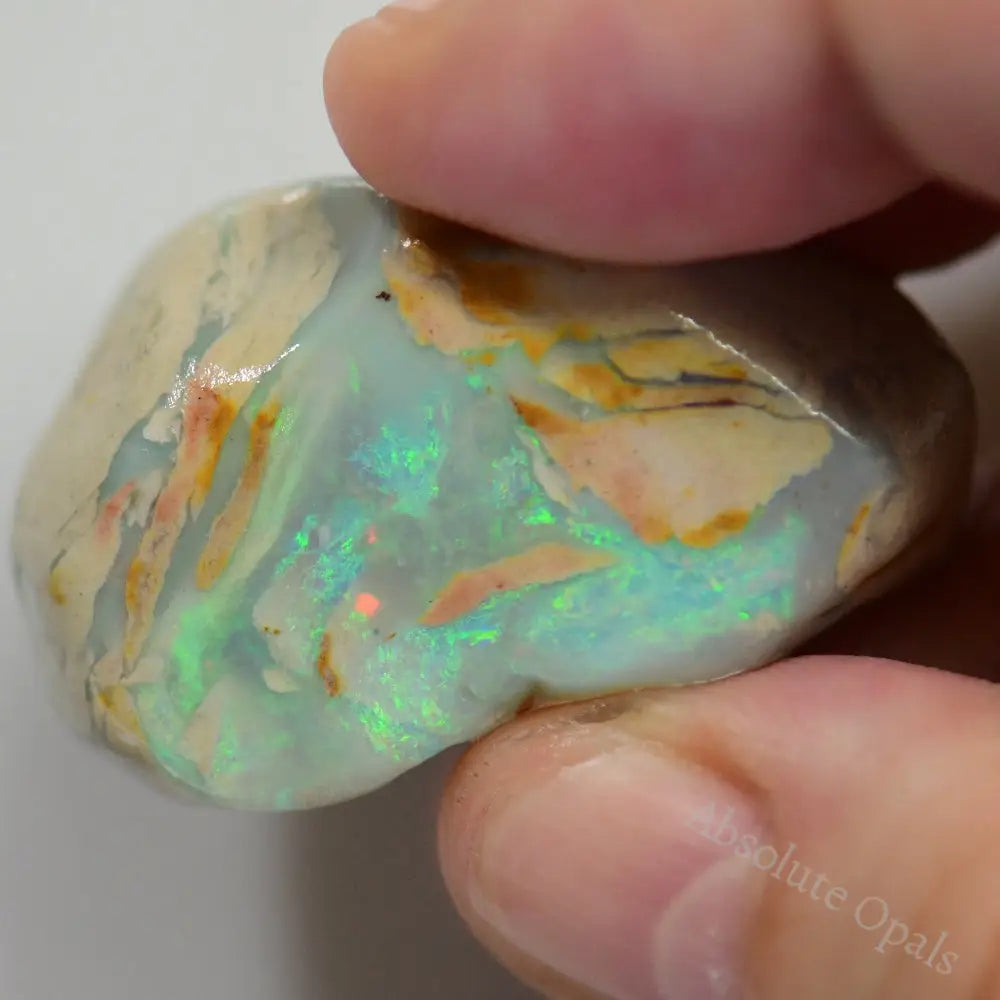 92.05 Cts Australian Opal Rough Lightning Ridge For Carving