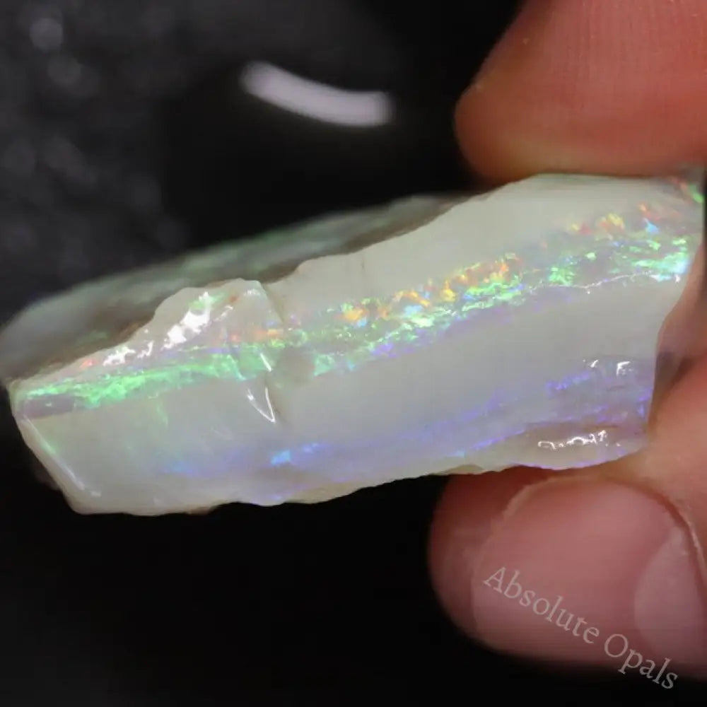 92.7 Cts Australian Semi-Black Opal Rough Lightning Ridge
