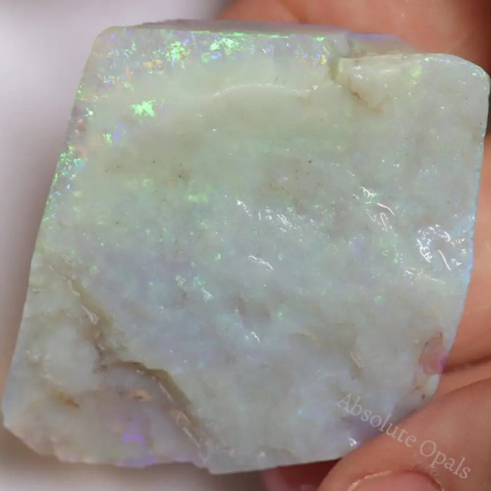 92.7 Cts Australian Semi-Black Opal Rough Lightning Ridge