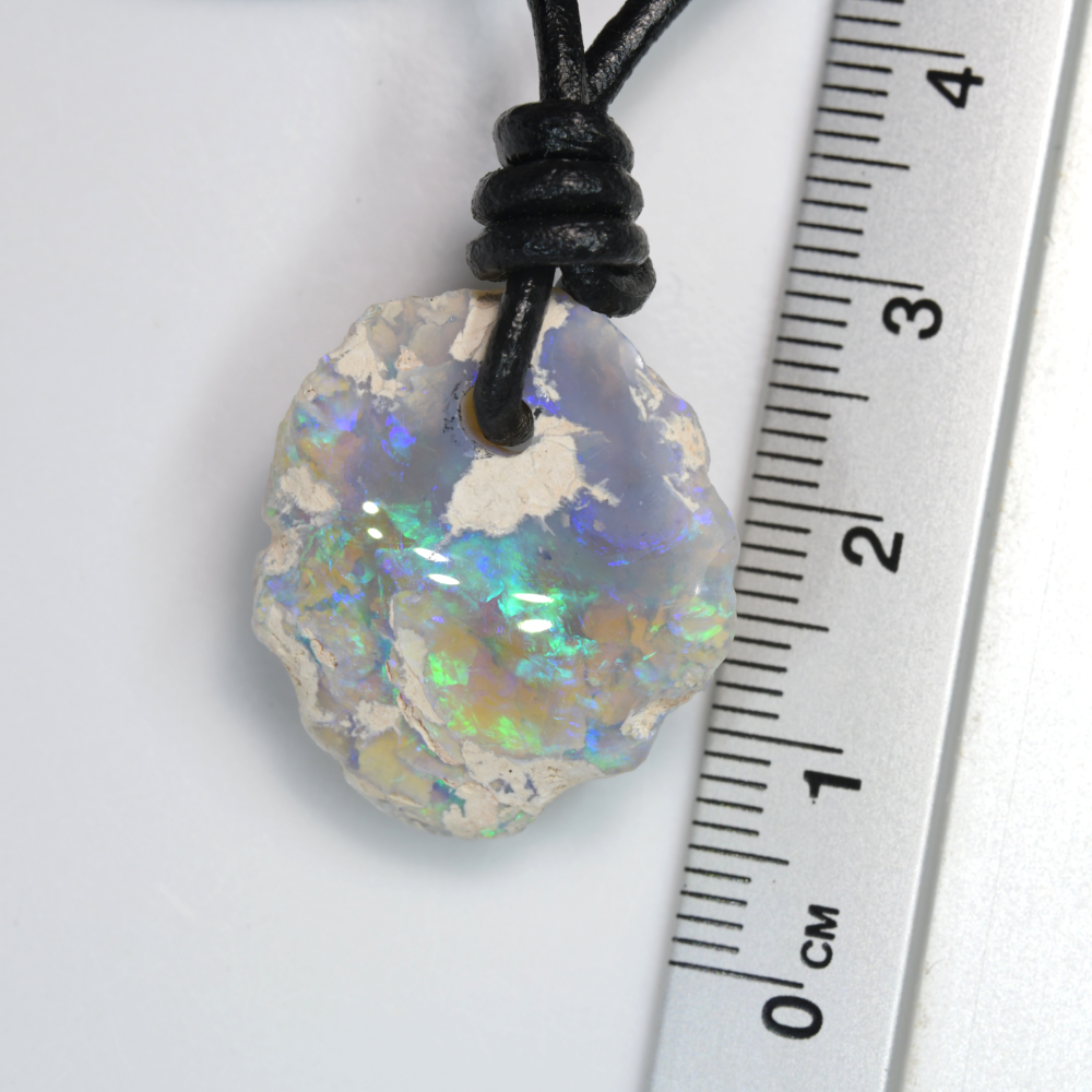 Opal Pendant Necklace Lightning Ridge