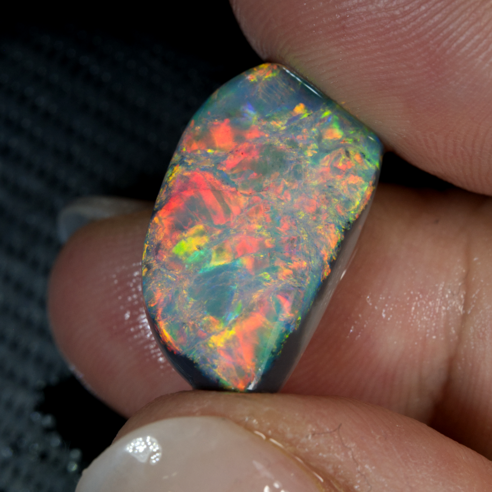 Rough red Opal