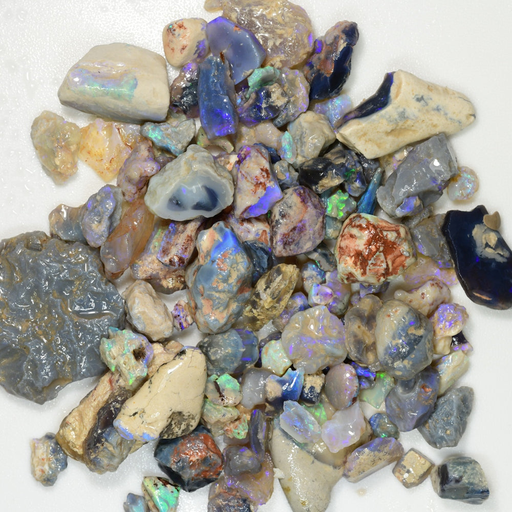 1000 cts Rough Opal Parcel Lightning Ridge -Potch and Colour - Nobby