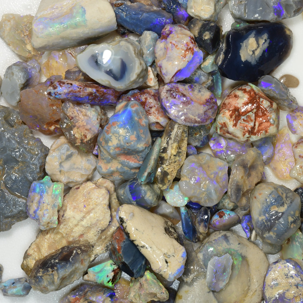 1000 cts Rough Opal Parcel Lightning Ridge -Potch and Colour - Nobby