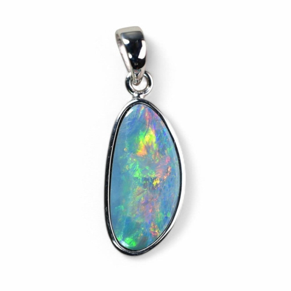 opal dublet pendant 