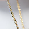 GENUINE 14k Solid Yellow Gold Cable Chain Necklace 50 cm -19.6 inch  (20&quot;)