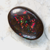 7.74 cts Red Boulder Opal Cut Stone -Double side
