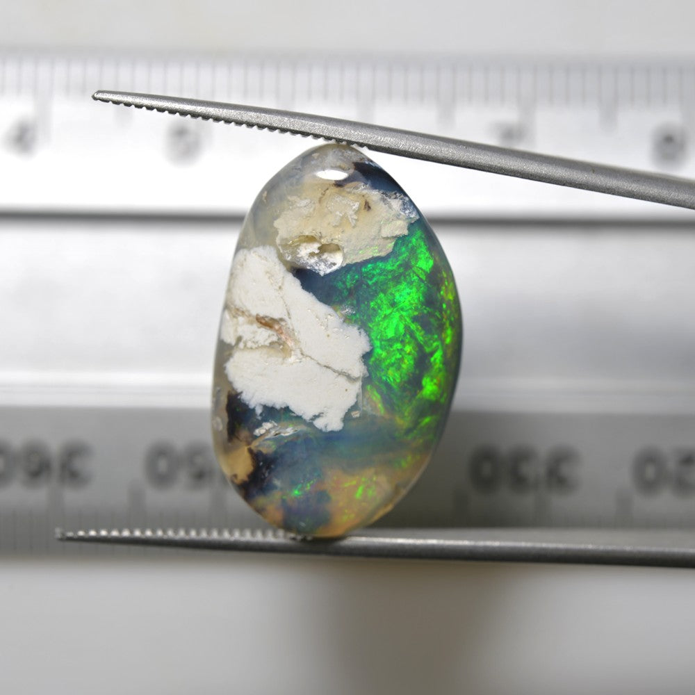 green opal specimen