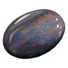 2.87 cts Black Opal Lightning Ridge Solid Cut Stone