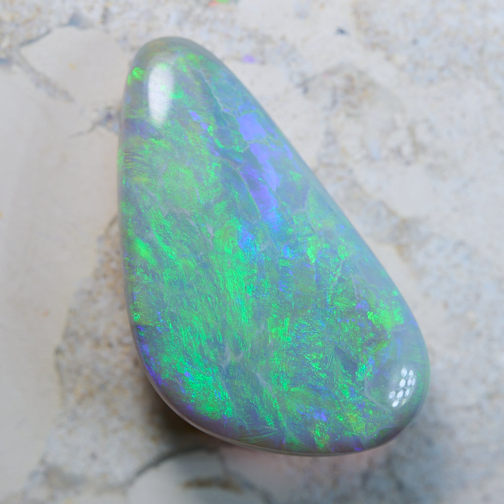 Dark Opal Lightning Ridge Solid Stone