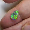 1.24 cts Semi Black Opal Lightning Ridge Solid Cut Stone