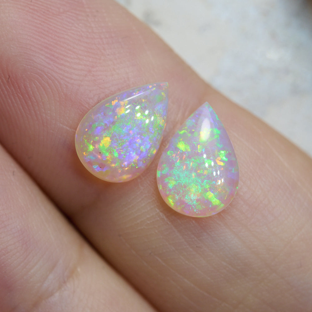 1.81 cts Opal Stones Pairs Solid South Australian