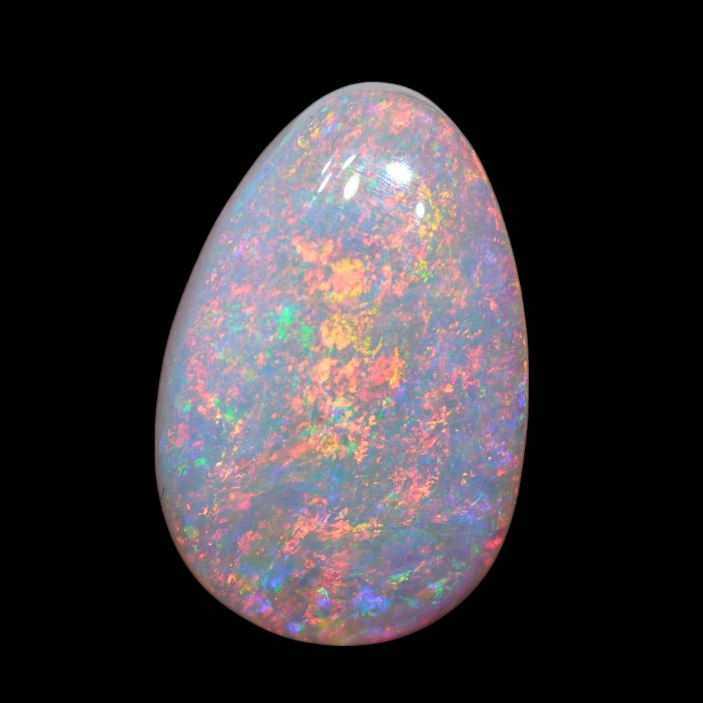 2.07 cts Dark Opal Lightning Ridge Solid Cut Stone