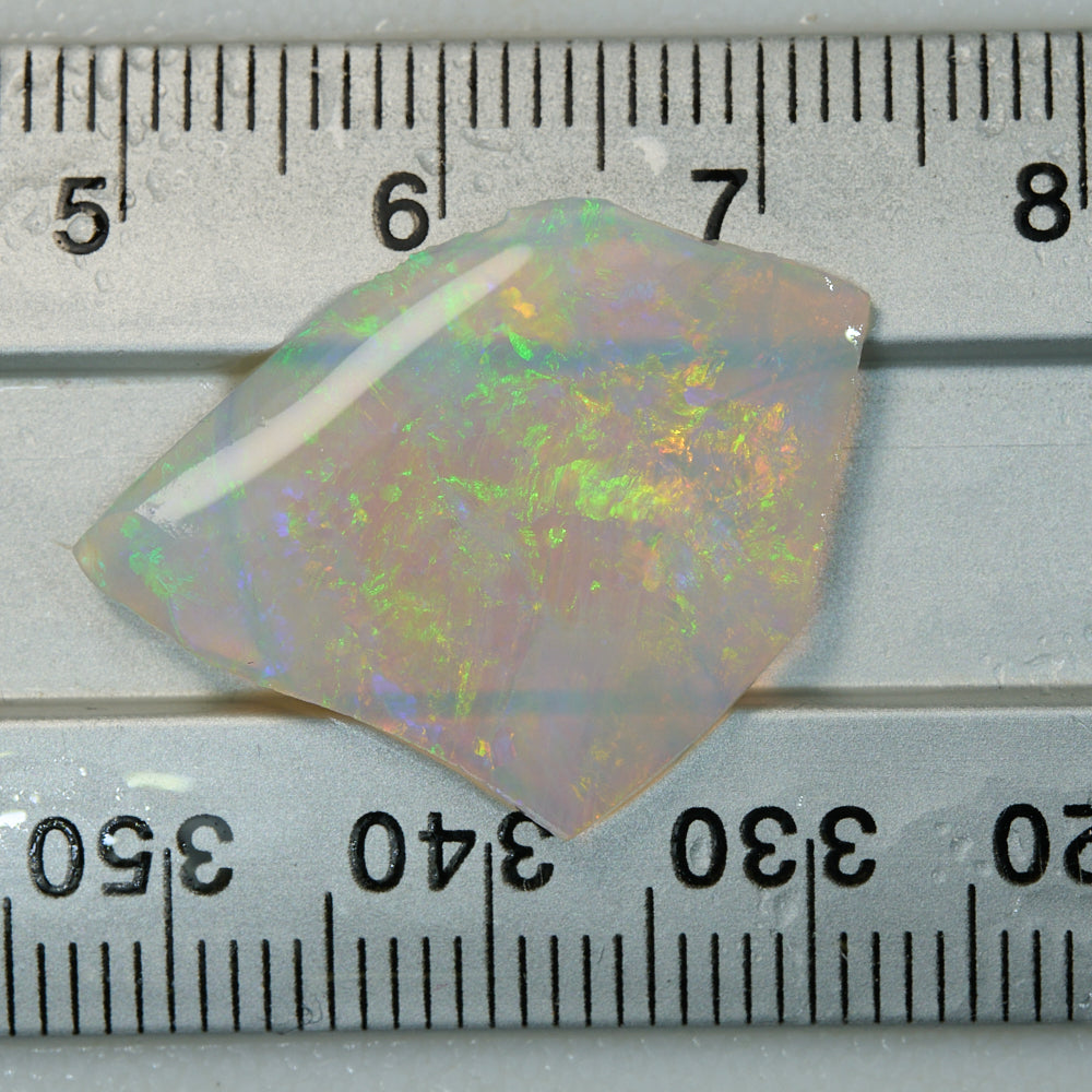 4.82 cts Rough Opal Lightning Ridge Thin For Doublet or Inlay