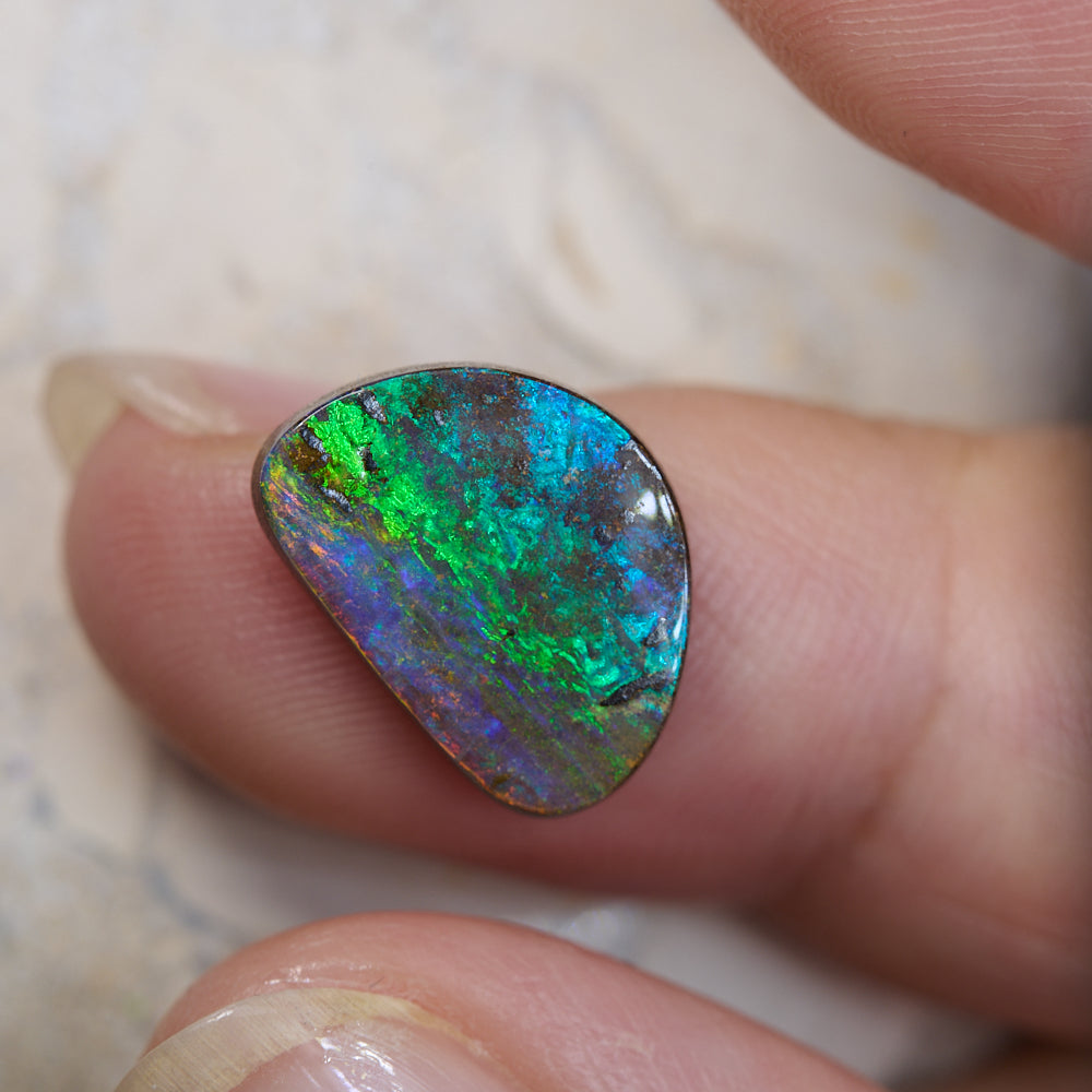 4.81 cts Boulder Opal Cut Stone