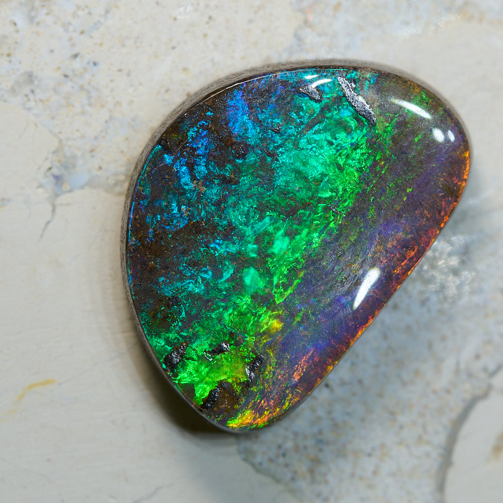  Boulder Opal Cut Stone