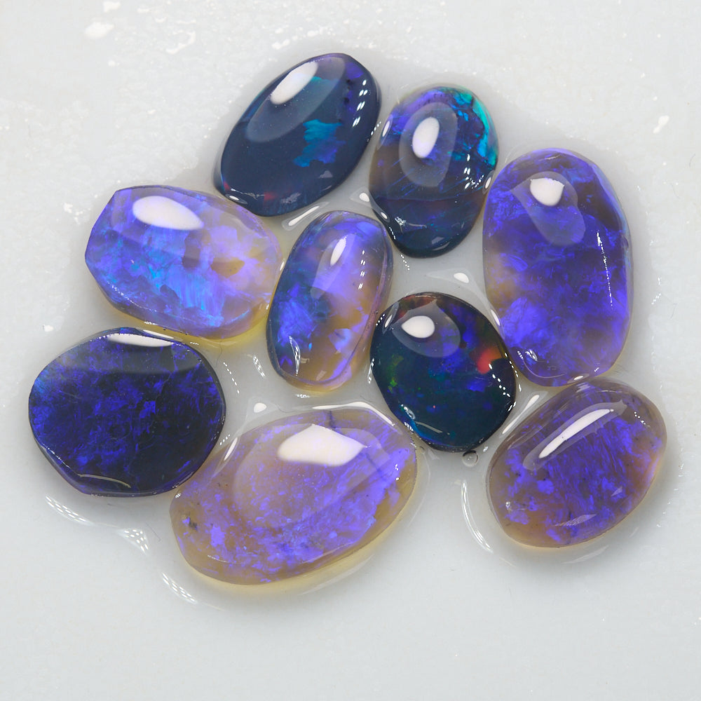 black rough opal 