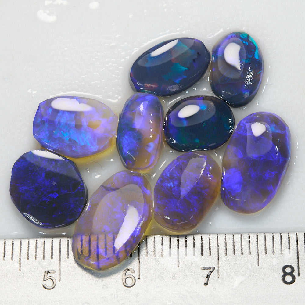 Rough Black Opal Rubs Parcel Lightning Ridge