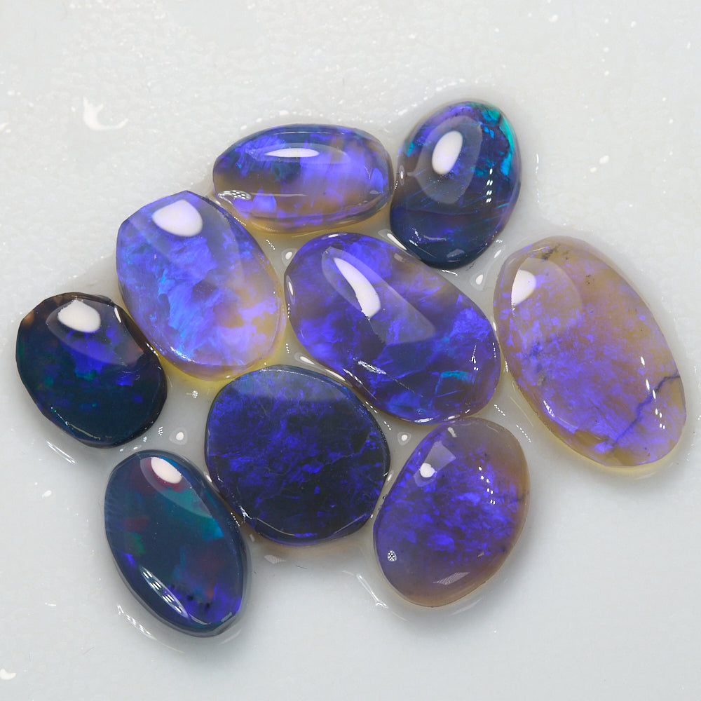 black rough opal 