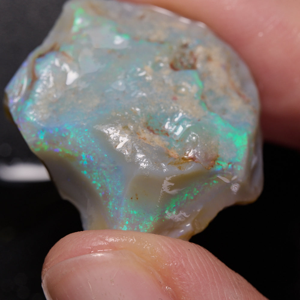 25.2 cts Australian Rough Opal Lightning Ridge