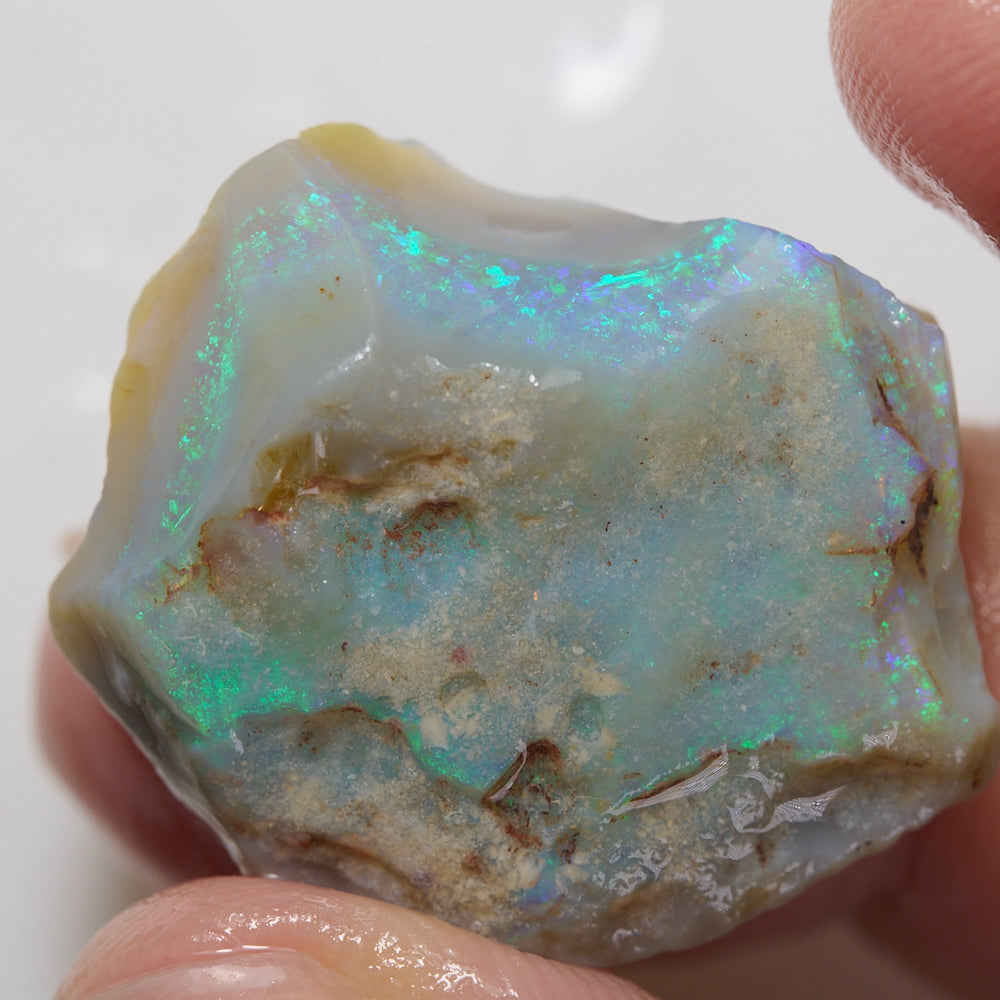 25.2 cts Australian Rough Opal Lightning Ridge
