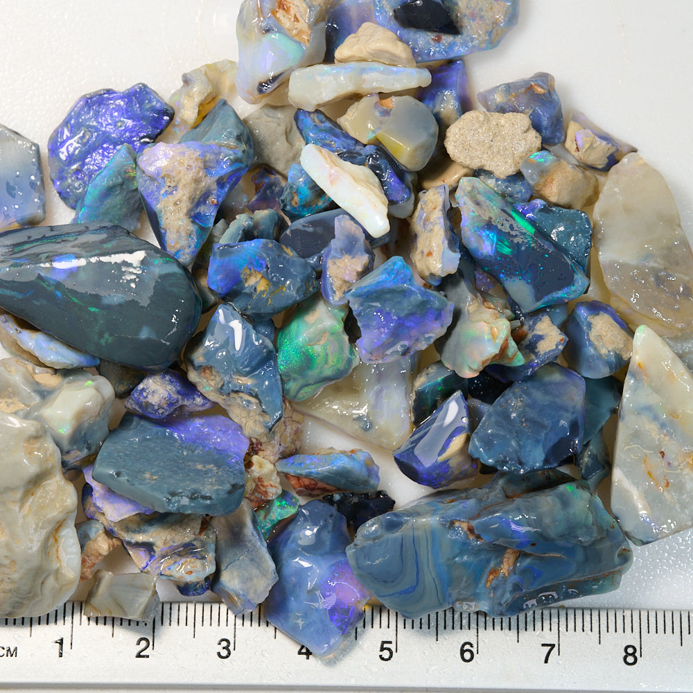 394 cts Rough Opal Parcel Lightning Ridge Potch and Colour