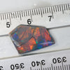 Red fire rough opal rub – Lightning Ridge origin, perfect for lapidary or collectors