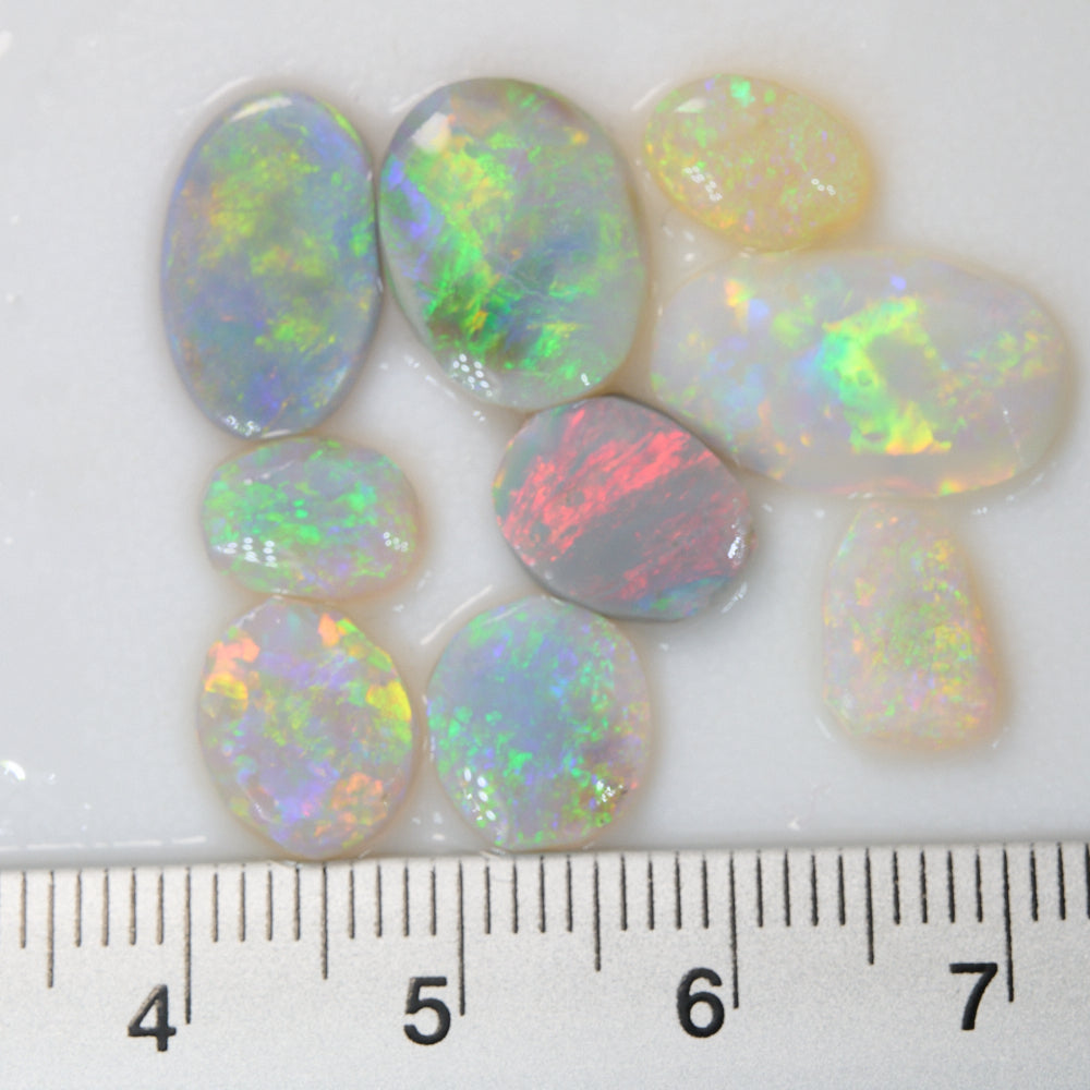 12.7 cts Rough Opal Rubs Parcel Lightning Ridge