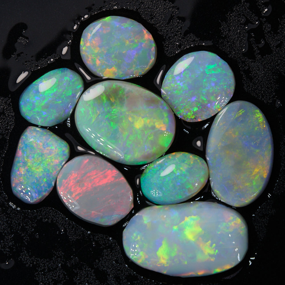 12.7 cts Rough Opal Rubs Parcel Lightning Ridge