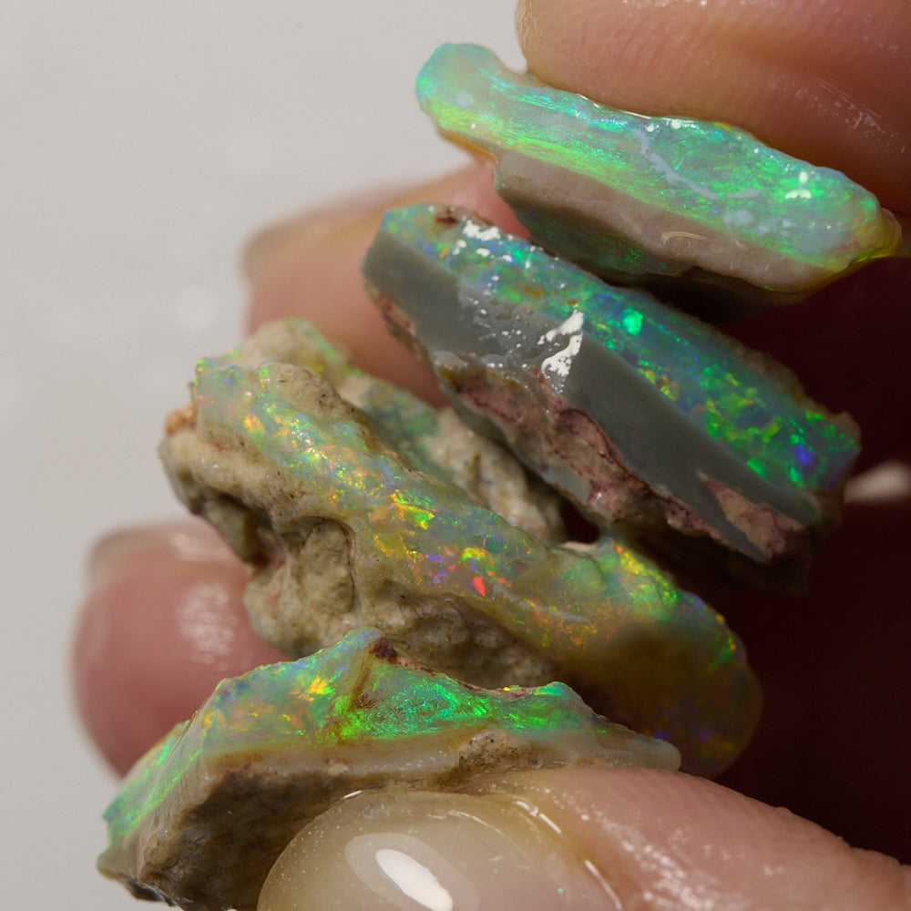 56.20cts Rough Opal Parcel  Lightning Ridge -Mine Run