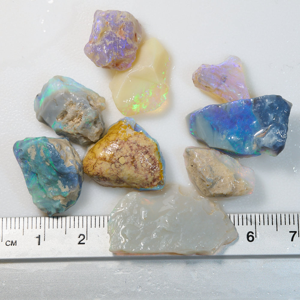 85.1 cts Rough Opal Parcel  Lightning Ridge -Mine Run