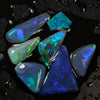 black rough opal
