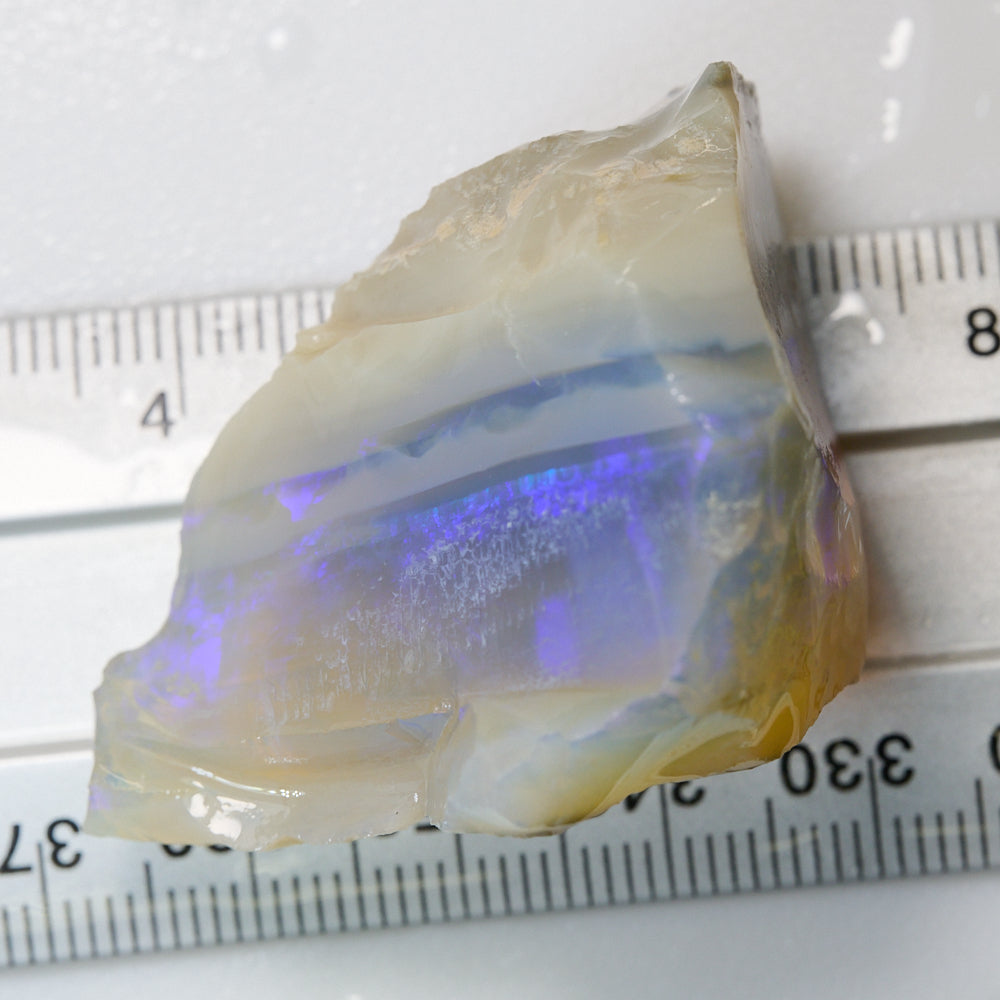 141 cts Australian Rough Opal Lightning Ridge -Purple