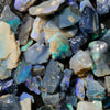 188 cts Rough Black Opal Parcel Lightning Ridge - Potch and Colour CMR