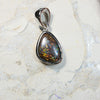 1.2 g  Boulder Opal with Silver Pendant : L 20.2 mm