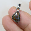 1.2 g  Boulder Opal with Silver Pendant : L 20.2 mm