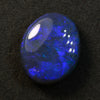 1.21 cts Black Opal Lightning Ridge Solid Cut Stone