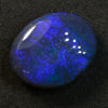 1.21 cts Black Opal Lightning Ridge Solid Cut Stone
