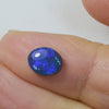1.21 cts Black Opal Lightning Ridge Solid Cut Stone