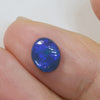 1.21 cts Black Opal Lightning Ridge Solid Cut Stone