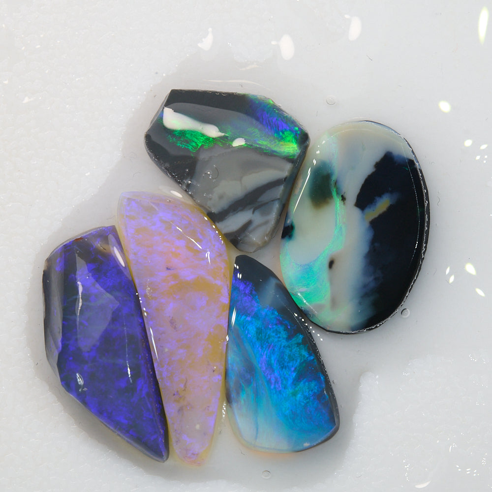 black rough opal