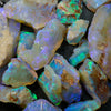 158 cts Rough Opal Parcel Lightning Ridge for Inlay 20Pcs