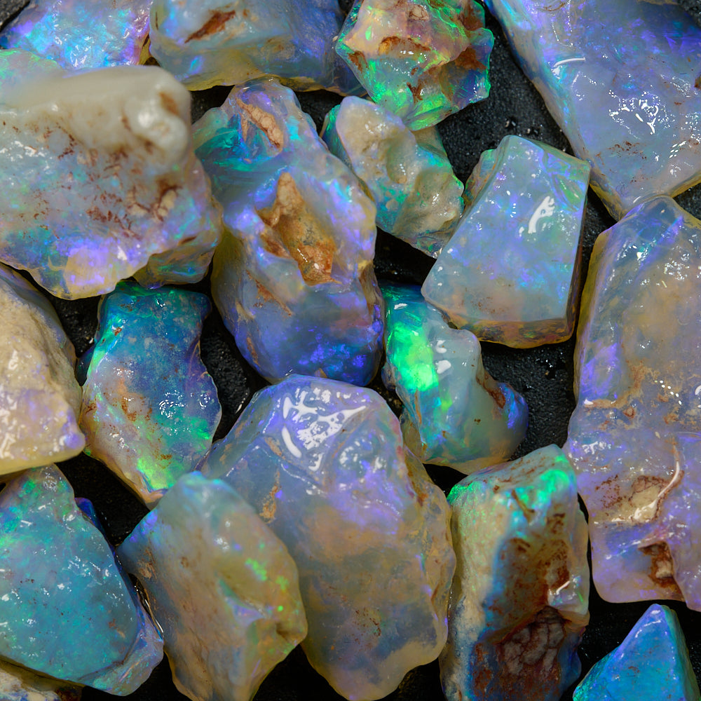uncut opal