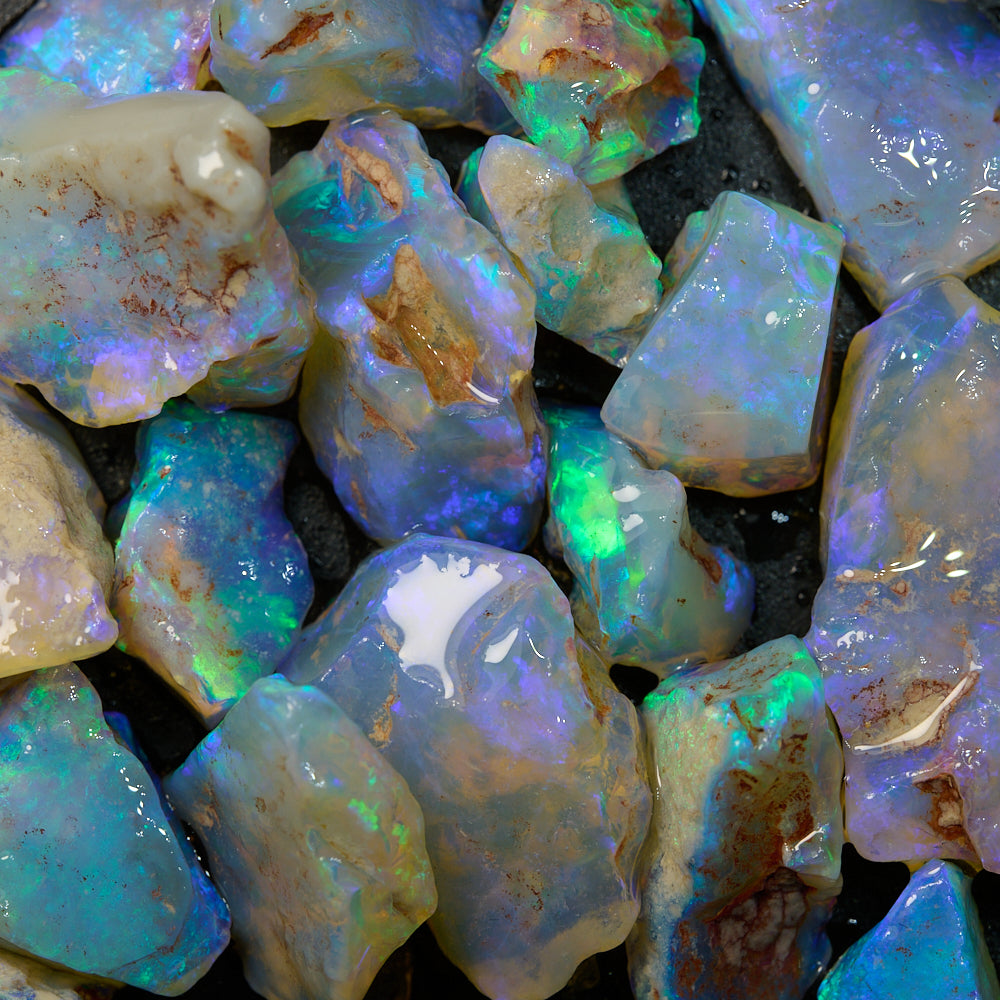 rough opal parcel