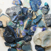 196 cts Rough Opal Parcel Lightning Ridge Potch and Colour CMR