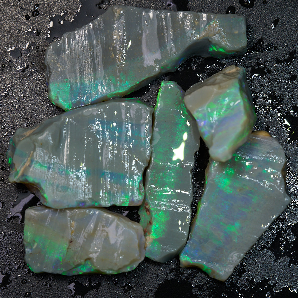 uncut opal