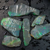 58.23 cts Rough Opal Parcel  Lightning Ridge &#39;&#39;Vartical Seam &#39;&#39;