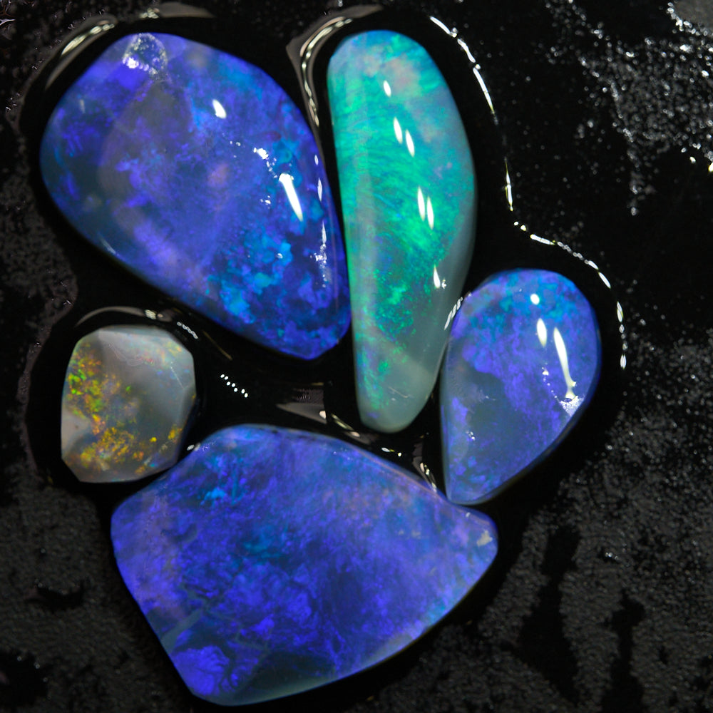 11.8 cts Rough Opal Rubs Parcel Lightning Ridge